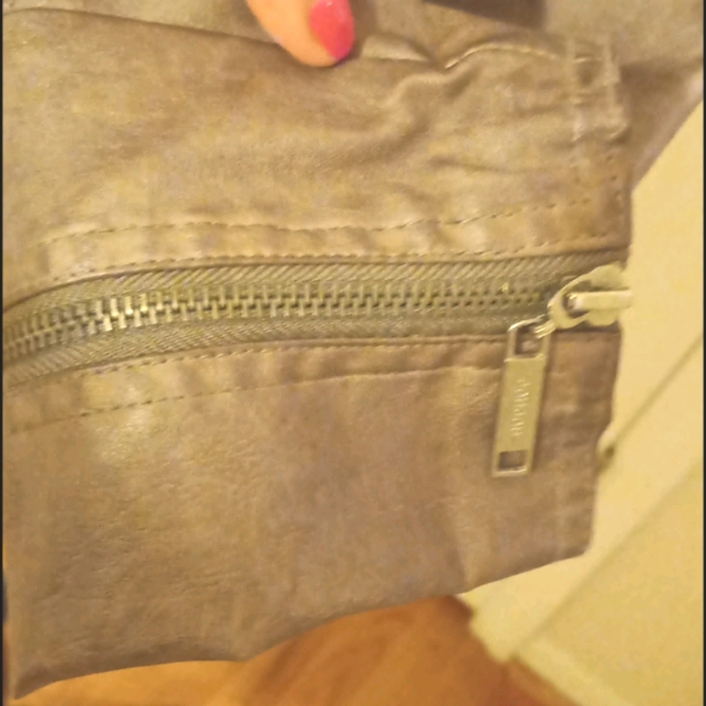 JOU JOU GRAY BOMBER JACKET med - Picture 5 of 6